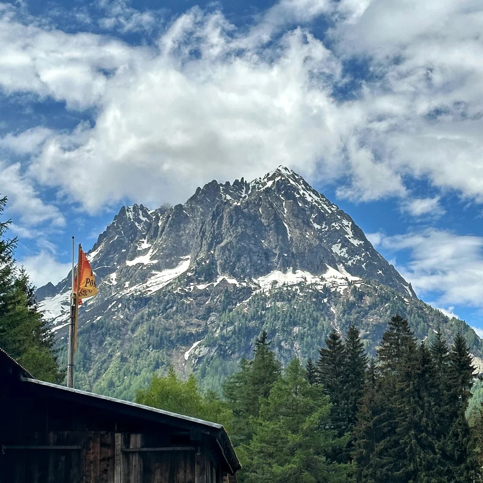 Landscapes at Chamonix Mont Blanc - France